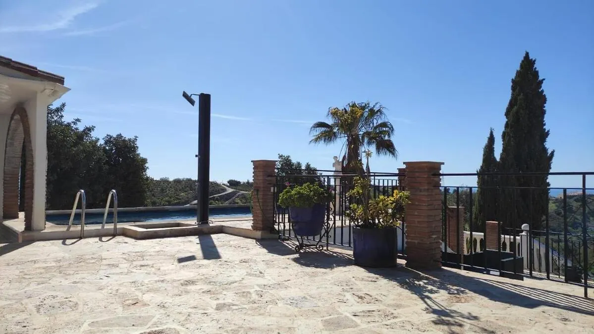 Finca La Sonrisa - Lovely House With Pool And Sea View Benajarafe Španělsko